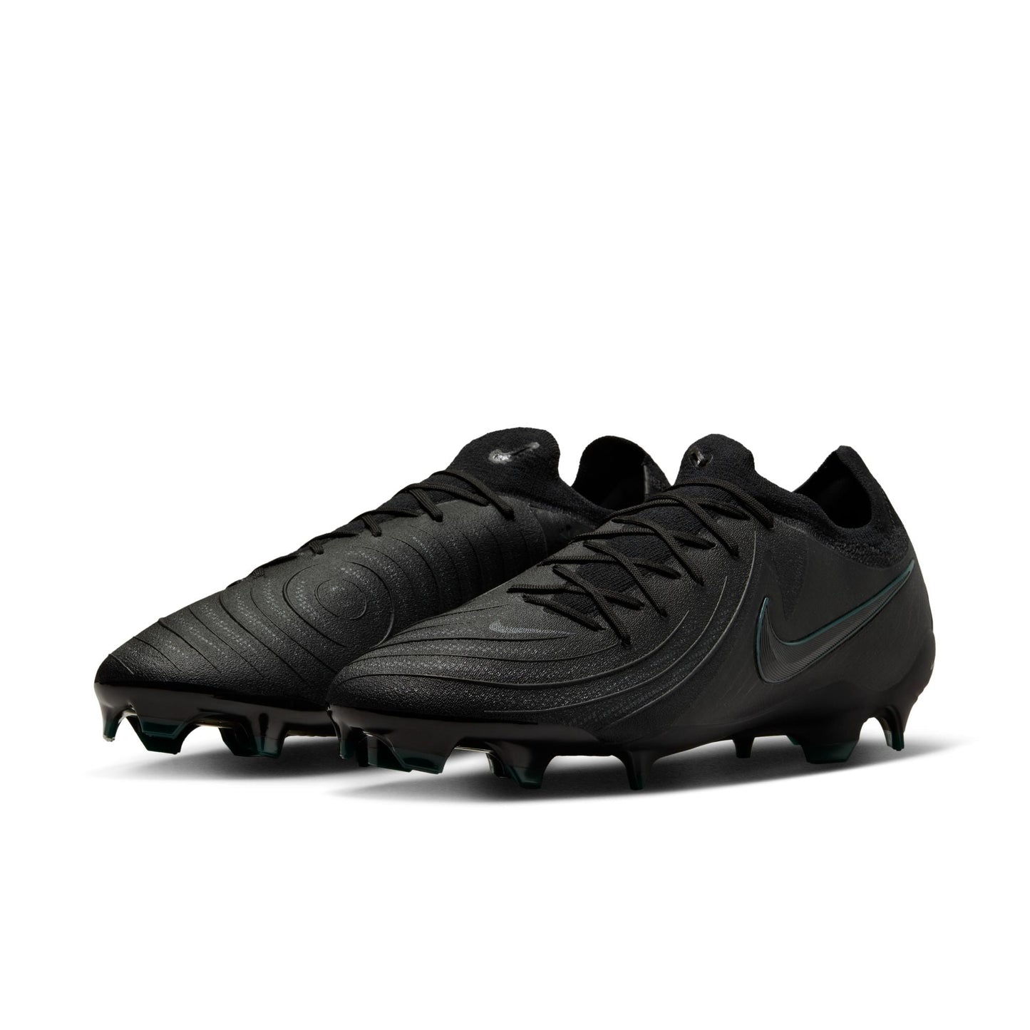 Nike Phantom GX 2 Pro FG Firm Ground Soccer Cleat - Black/BlackDeep/ Jungle Noir