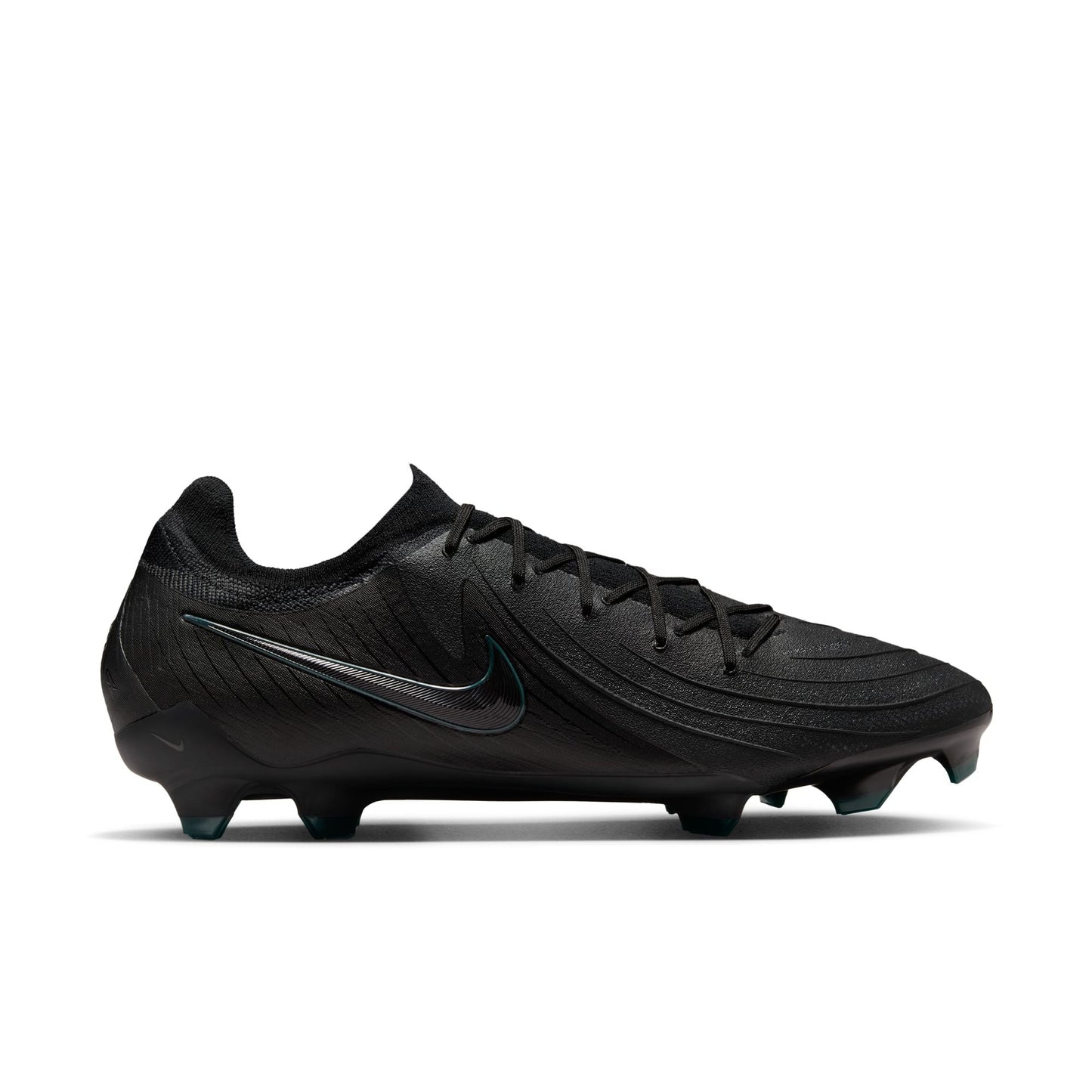 Nike Phantom GX 2 Pro FG Firm Ground Soccer Cleat - Black/BlackDeep/ Jungle Noir