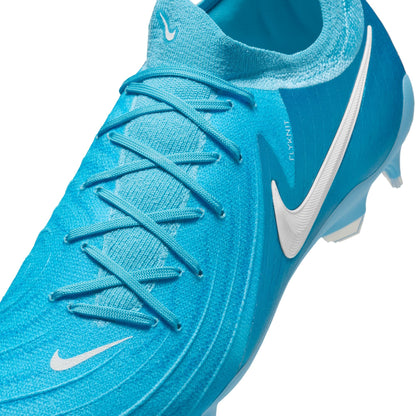 Nike Phantom GX 2 Pro FG Firm Ground Soccer Cleat -Blue Fury/White