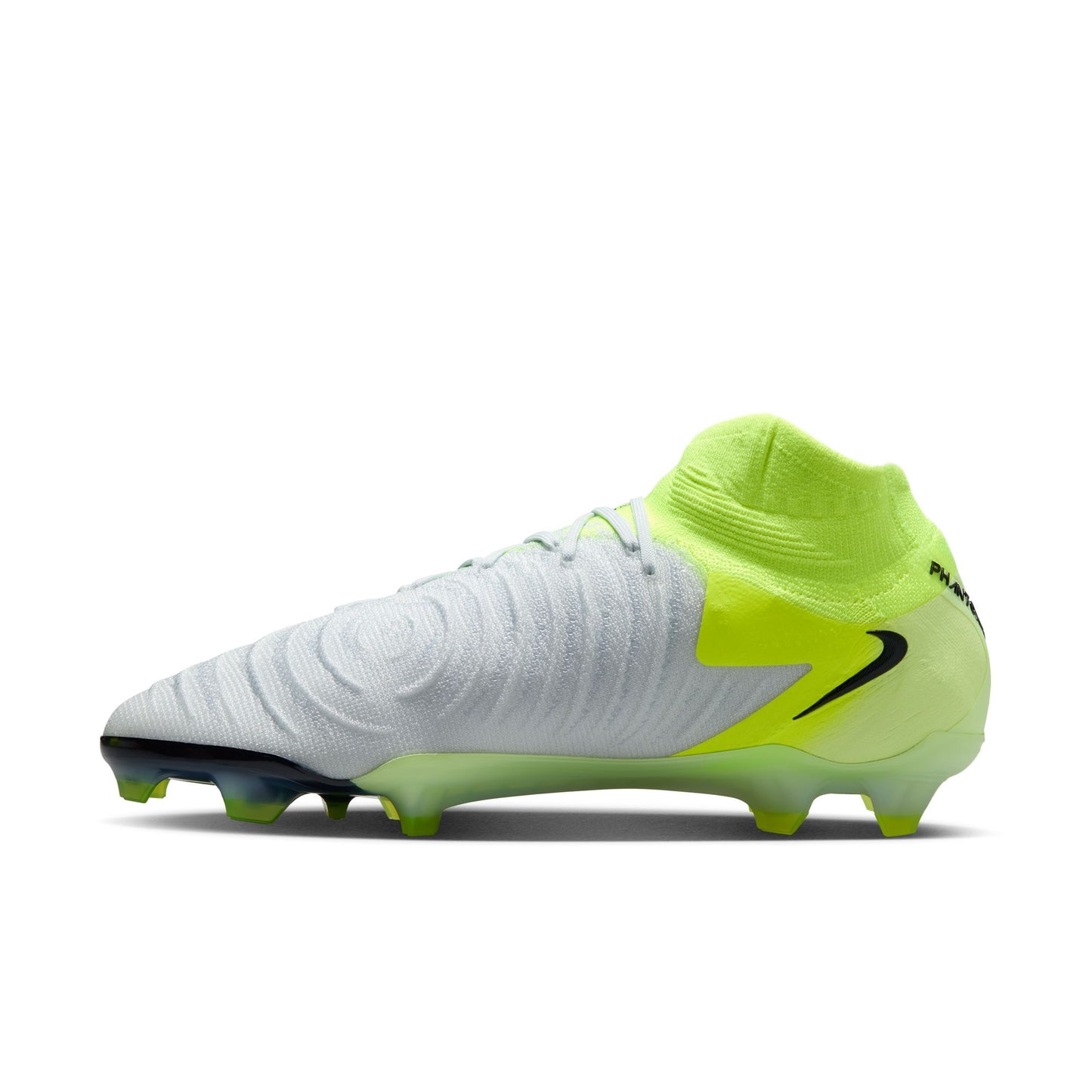 Nike Phantom Luna II Elite FG Firm Ground Soccer Cleat - Metallic Silver/ Black Volt