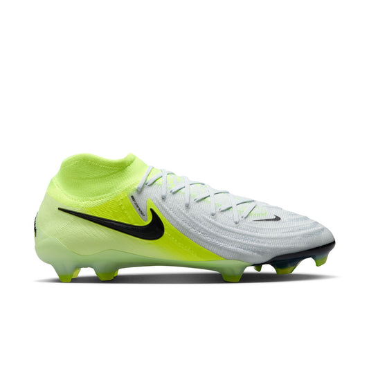 Nike Phantom Luna II Elite FG Firm Ground Soccer Cleat - Metallic Silver/ Black Volt