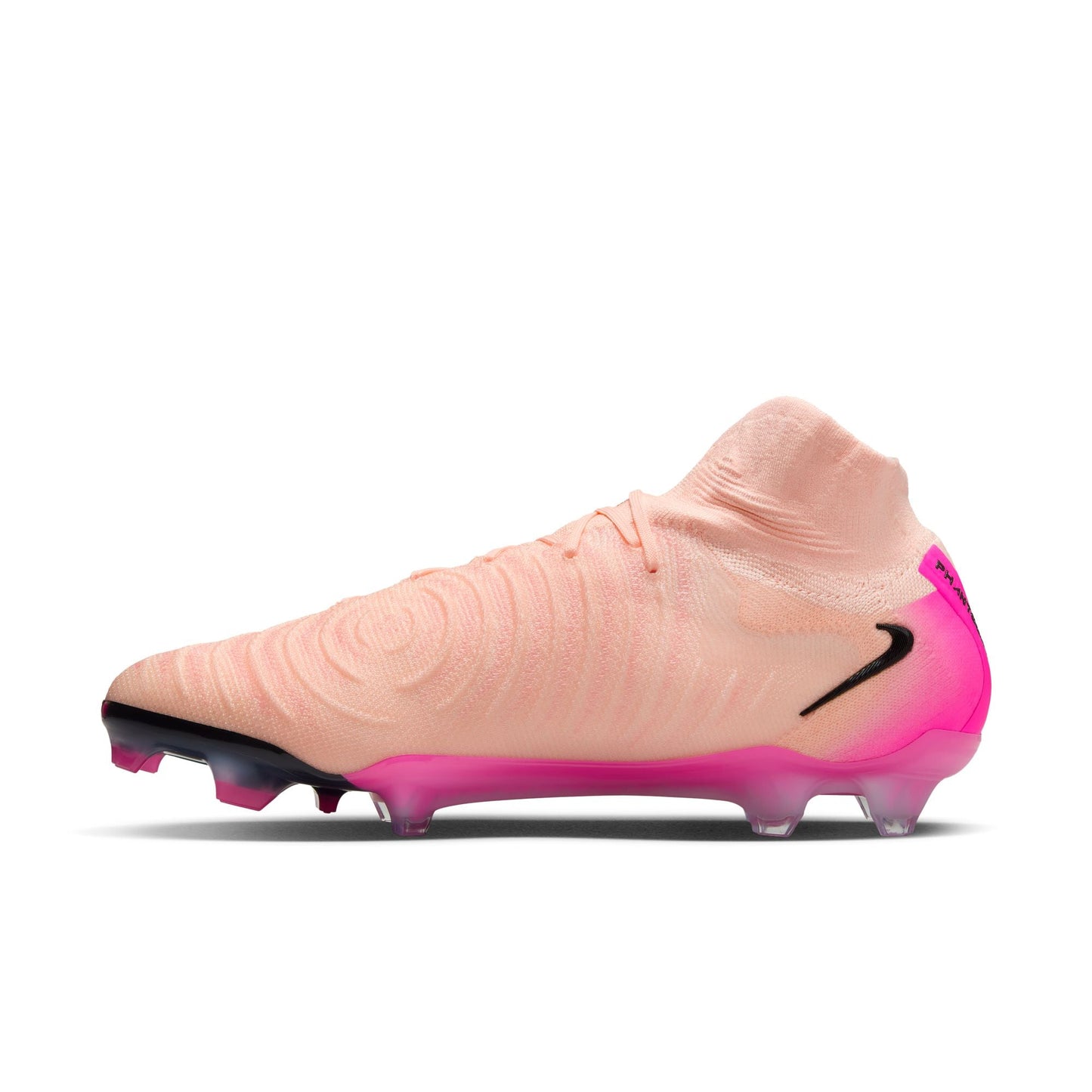 Nike Phantom Luna 2 Elite FG Firm Ground Soccer Cleats-Crimson Tint/Black/Pink Blast