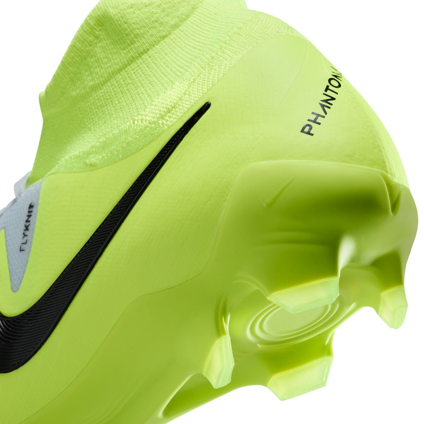 Nike Phantom Luna II Pro FG Firm Ground Soccer Cleat - Metallic Silver/ Black Volt