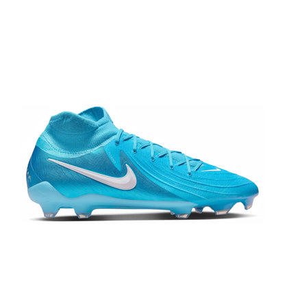 Nike Phantom Luna II Elite FG Firm Ground Soccer Cleat - Blue Fury/White