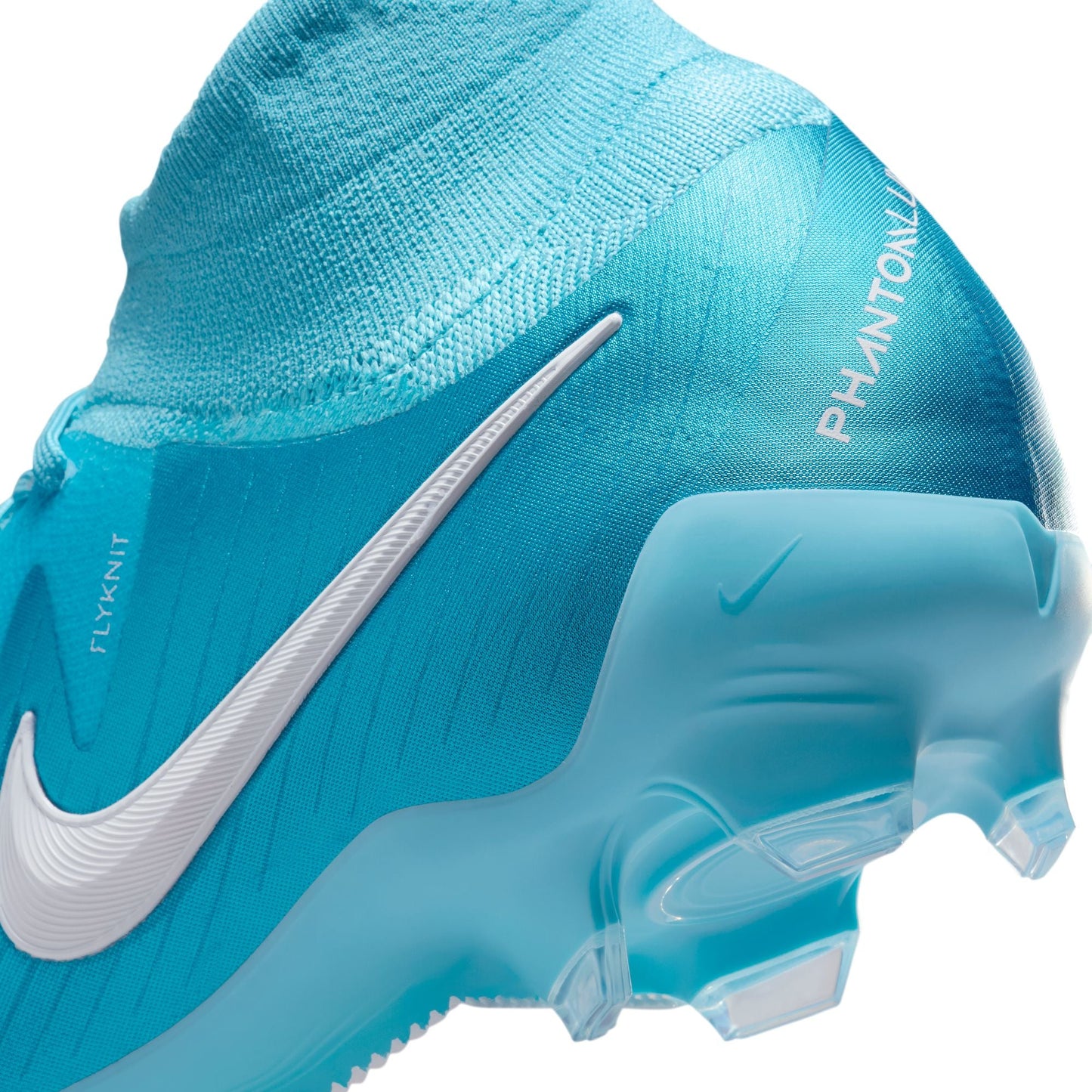 Nike Phantom Luna II Pro FG Firm Ground Soccer Cleat - Blue Fury/White