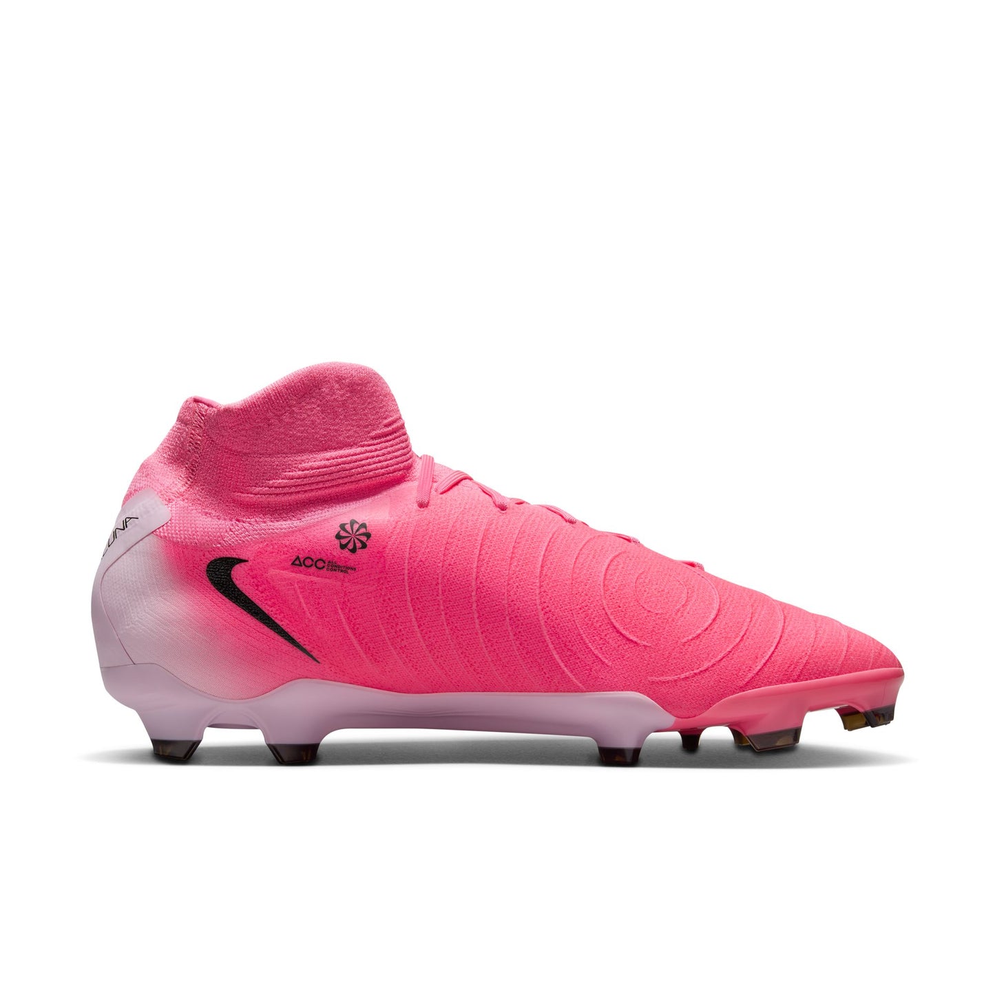 Nike Phantom Luna Pro FG Firm Ground Soccer Cleat - Sunset Pulse/ Black