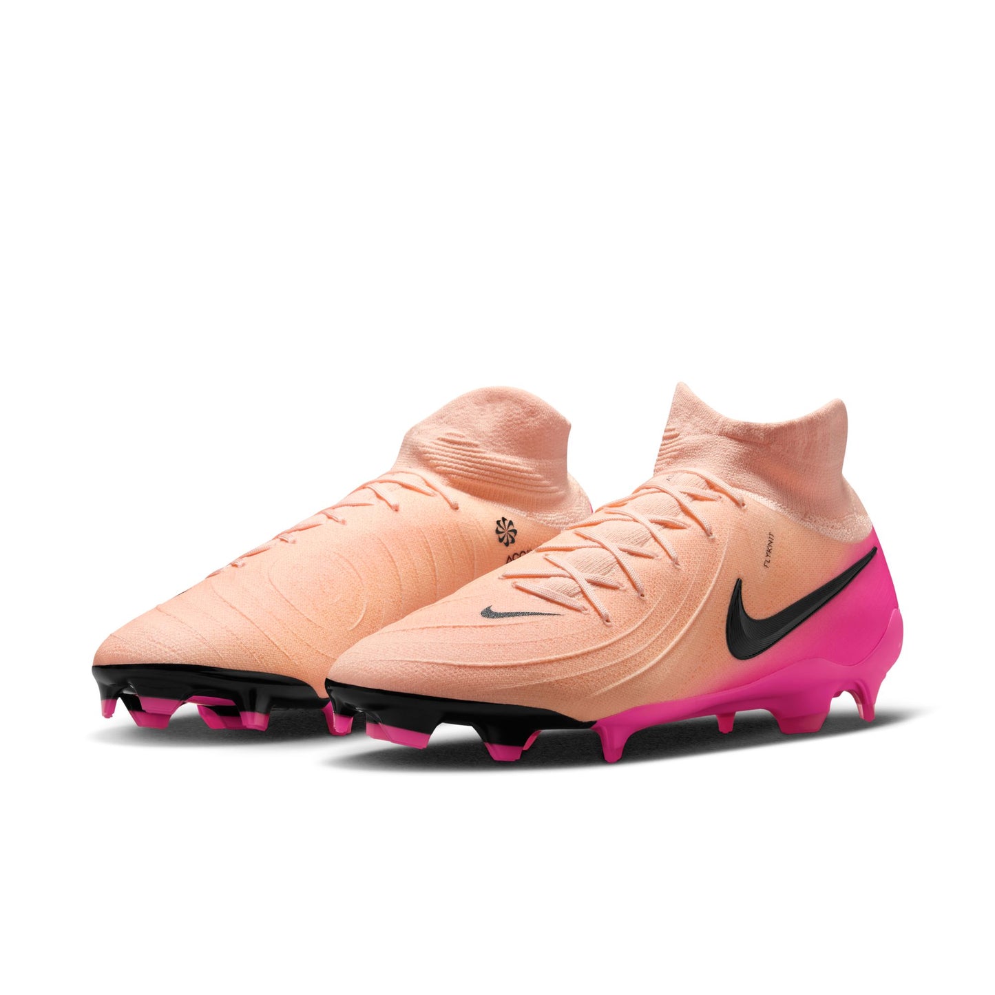 Nike Phantom Luna II Pro FG Firm Ground Soccer Cleat - Crimson Tint/Black-Pink Blast