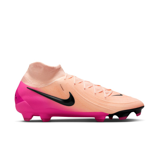 Nike Phantom Luna II Pro FG Firm Ground Soccer Cleat - Crimson Tint/Black-Pink Blast