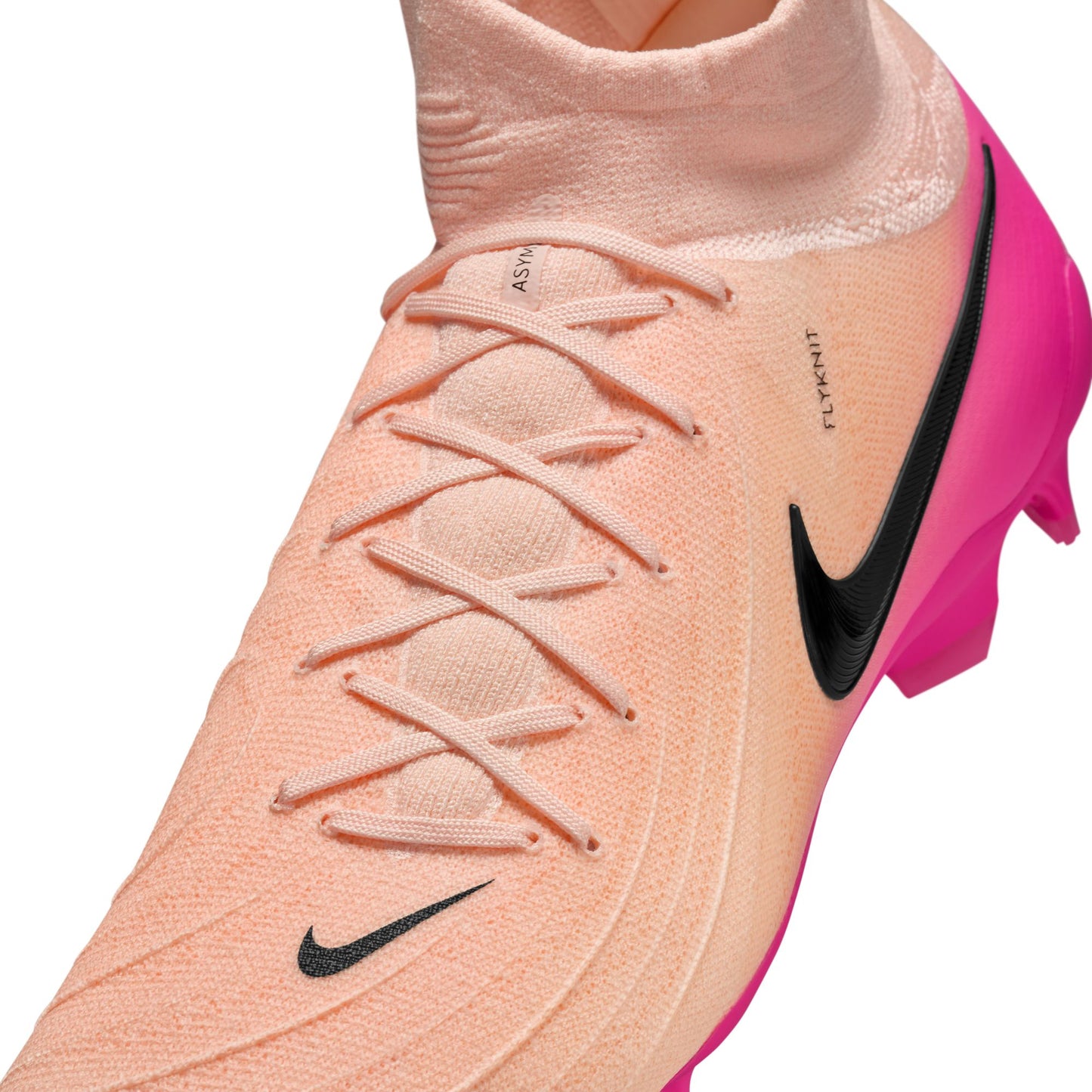 Nike Phantom Luna II Pro FG Firm Ground Soccer Cleat - Crimson Tint/Black-Pink Blast