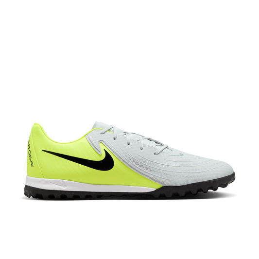 Nike Phantom GX II Academy TF  Turf Shoes - Metallic Silver/ Black-Volt