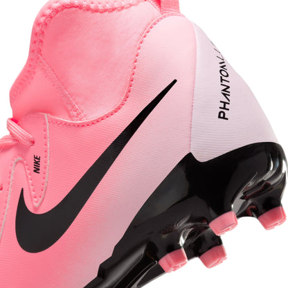 Nike Junior Phantom Luna II Academy Firm Ground Soccer Cleat -Sunet Pulse/Black