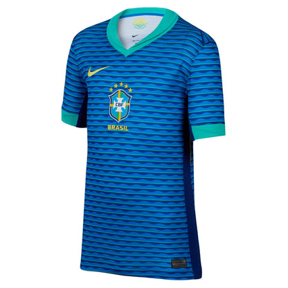 Big Kids' Nike Dri-FIT Soccer Brazil 2024 Replica Away Jersey