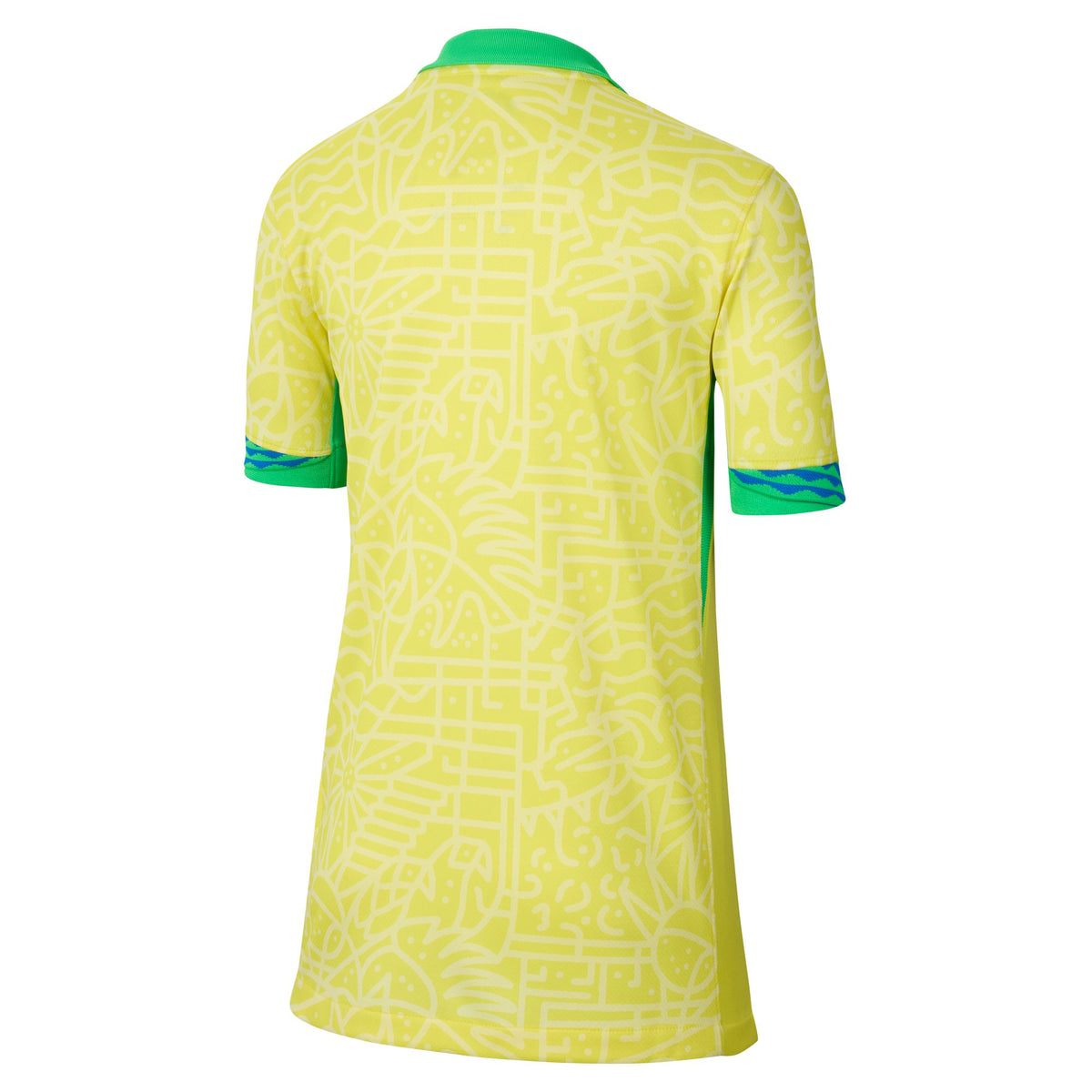 Big Kids' Nike Dri-FIT Soccer Brazil 2024 Replica Home Jersey