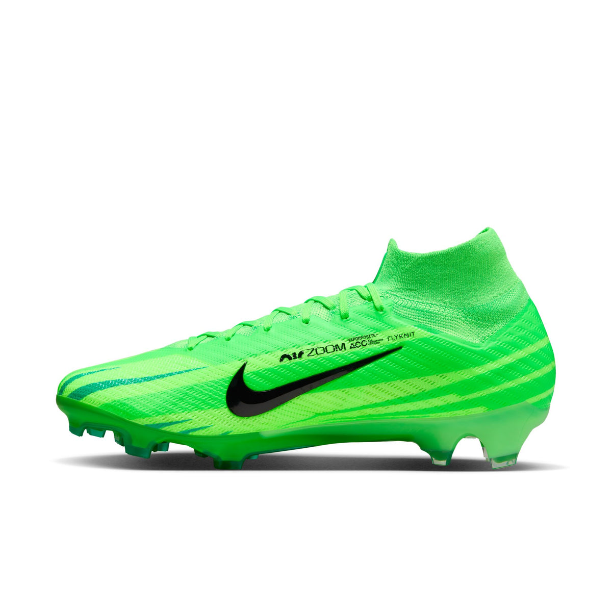 Nike Zoom Mercurial Superfly 9 MDS Elite FG Firm Ground Soccer Cleat - Green Strike/Black/Stadium Green