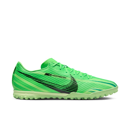 Nike Zoom Vapor 15 Academy MDS TF Turf Soccer Shoes - Green Strike/ Black Stadium