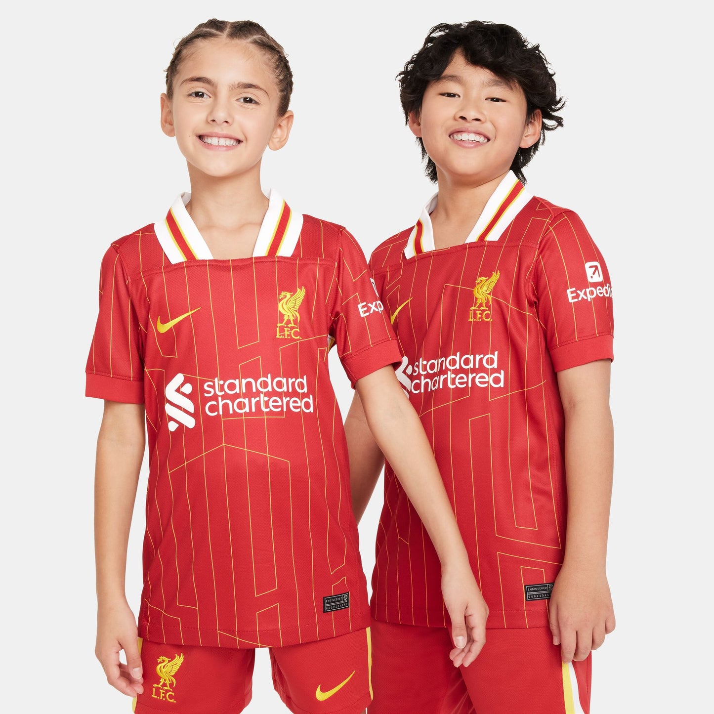 Kids Replica Nike Liverpool Home Jersey 2024/25