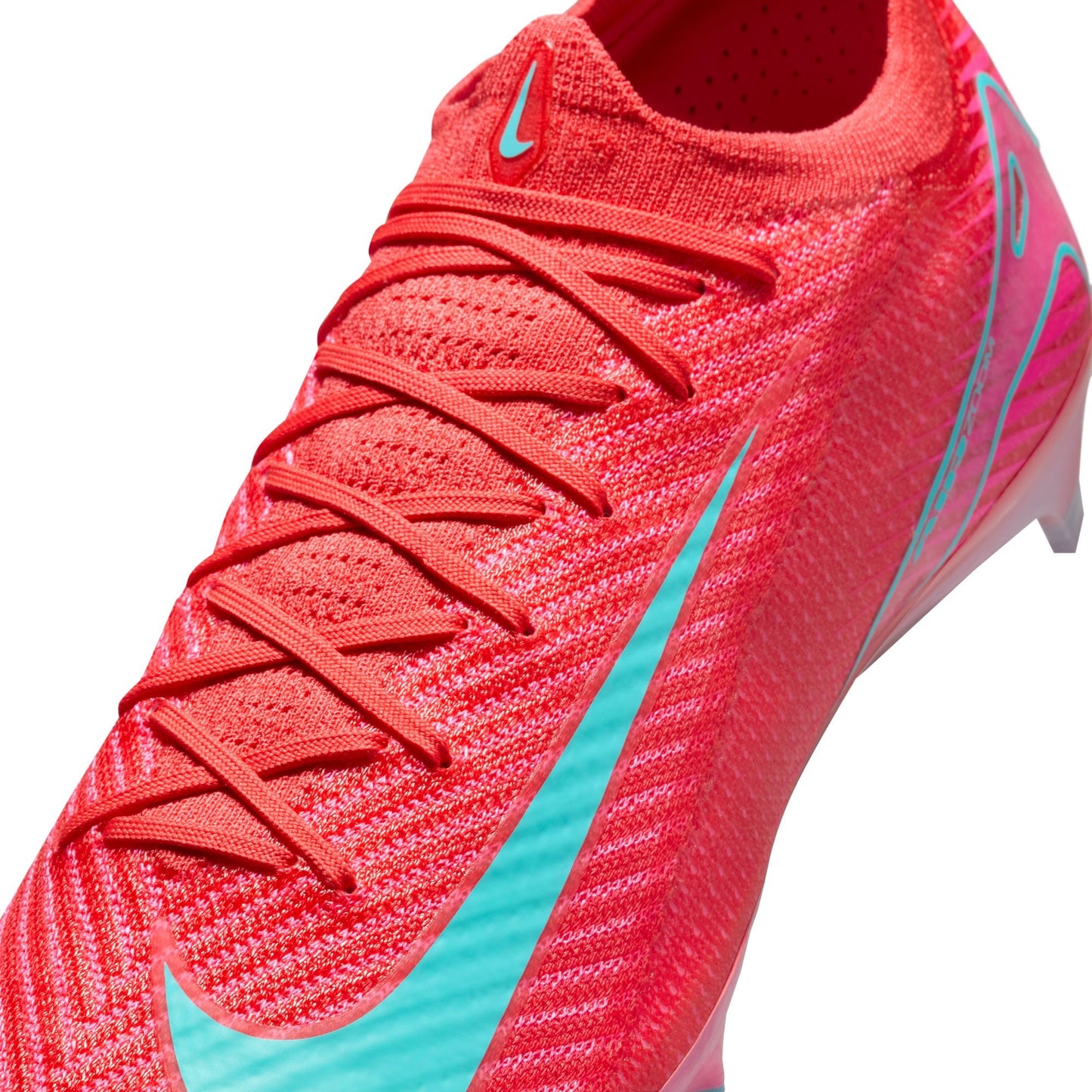 Nike Zoom Mercurial Vapor 16 Elite FG Soccer Cleats - Ember Glow/Aurora Green