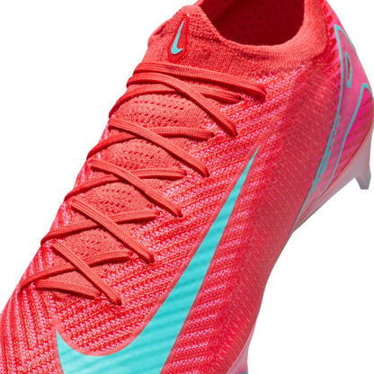 Nike Zoom Mercurial Vapor 16 Elite FG Soccer Cleats - Ember Glow/Aurora Green