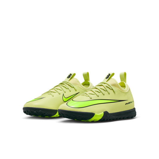 Nike Kids Zoom Mercurial Vapor 16 Academy TF Soccer Shoes - Limelight/Volt-HyperCrimson