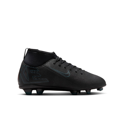 Nike Jr. Mercurial Superfly 10 Club Little/Big Kids' MG High-Top Soccer Cleats-Black