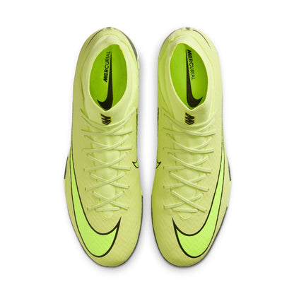 Nike Air Zoom Mercurial Superfly 10 Academy TF Turf Soccer Shoes - Limelight/Volt-Hyper Crimson
