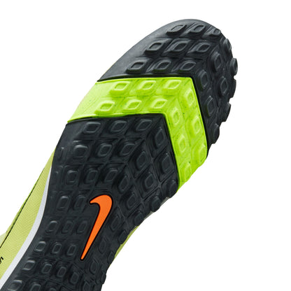 Nike Air Zoom Mercurial Superfly 10 Academy TF Turf Soccer Shoes - Limelight/Volt-Hyper Crimson