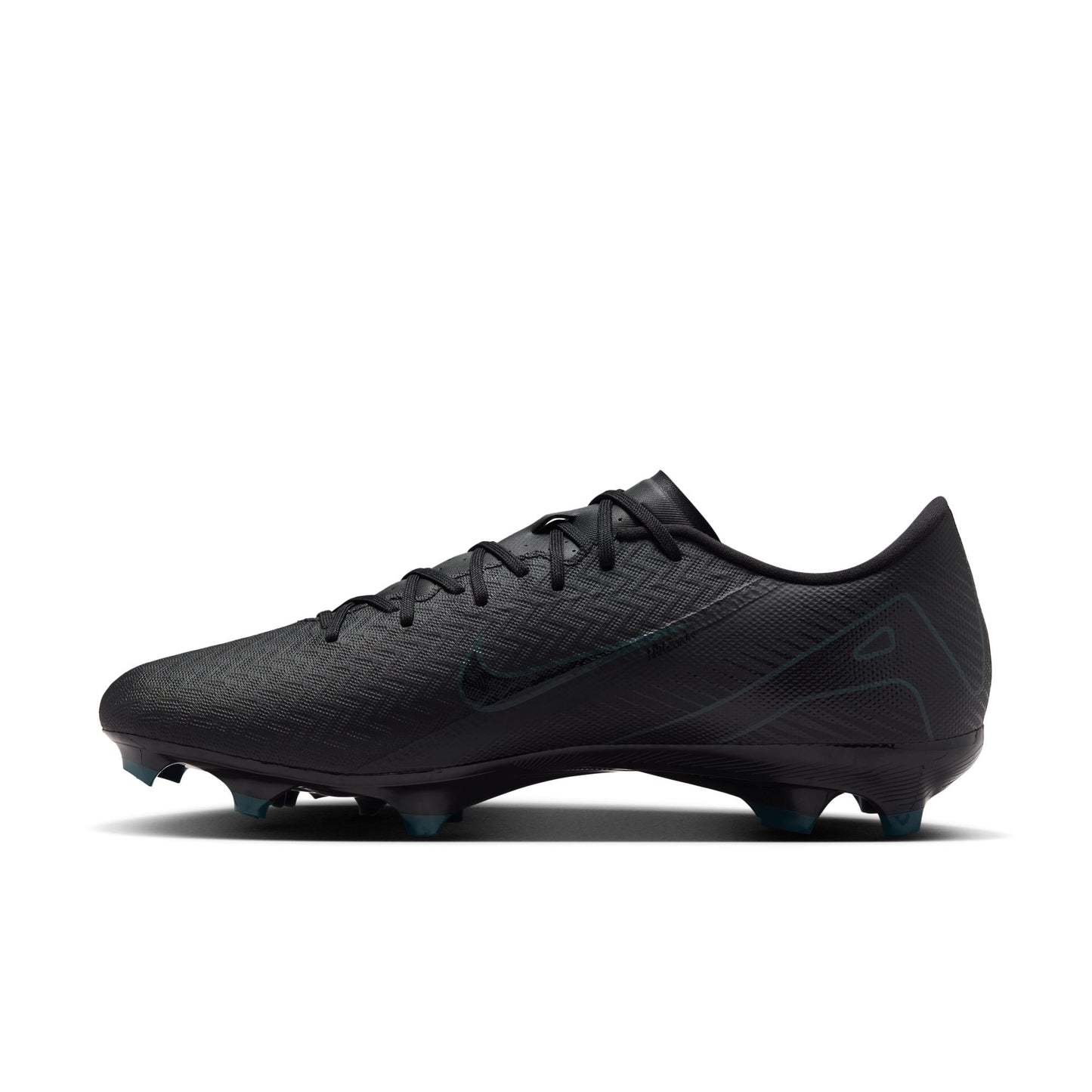 Nike Air Zoom Mercurial Vapor 16 Academy FG/MG Soccer Cleat - Black/Black-Deep Jungle