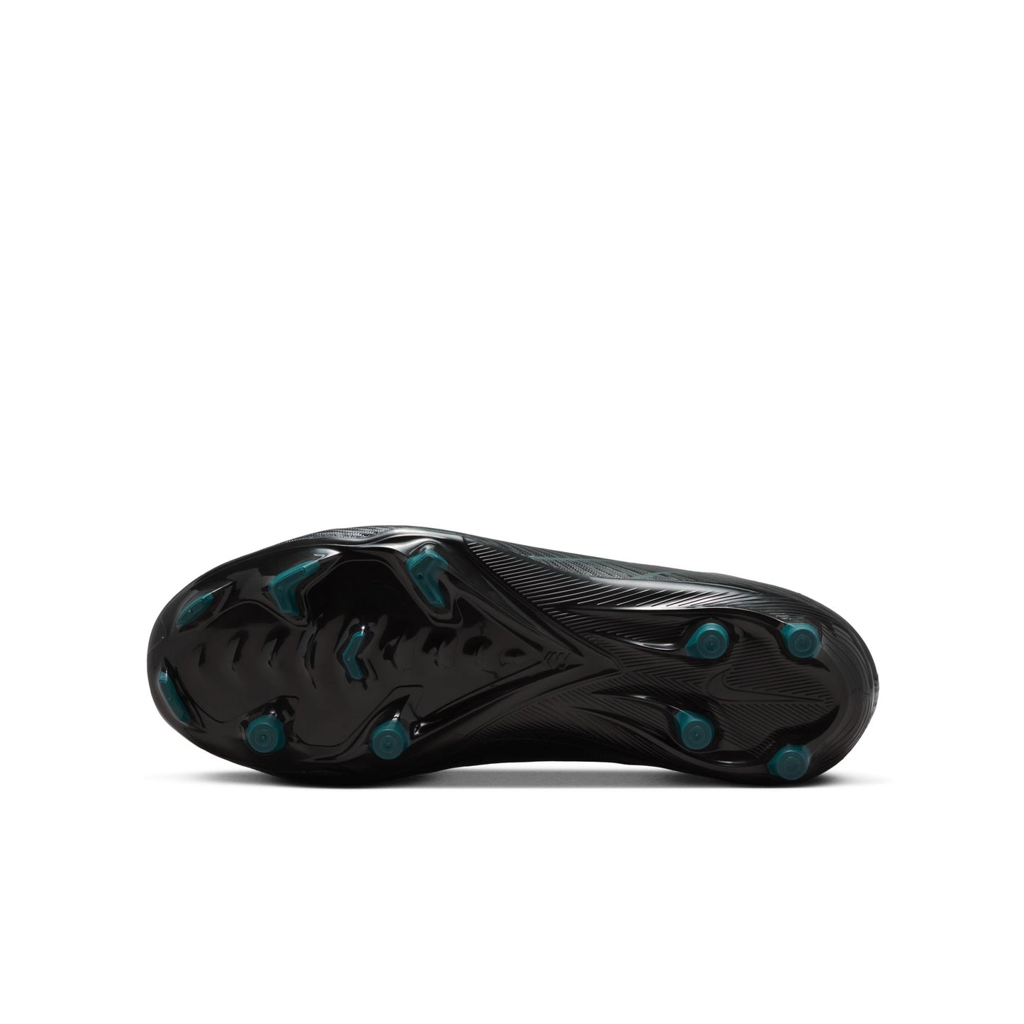 Nike Jr. Mercurial Vapor 16 Academy Little/Big Kids' MG Low-Top Soccer Cleats- BLACK/BLACK-DEEP JUNGLE