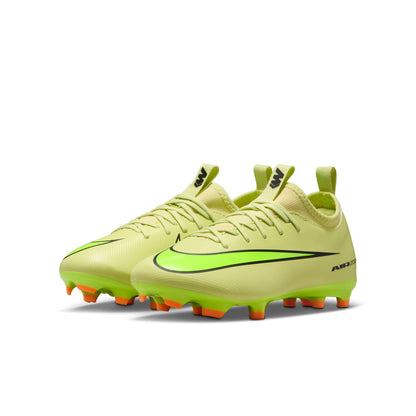 Nike Junior Mercurial Vapor 16 Academy FG Soccer Cleats - LimeLight/Volt-Hyper-Crimson