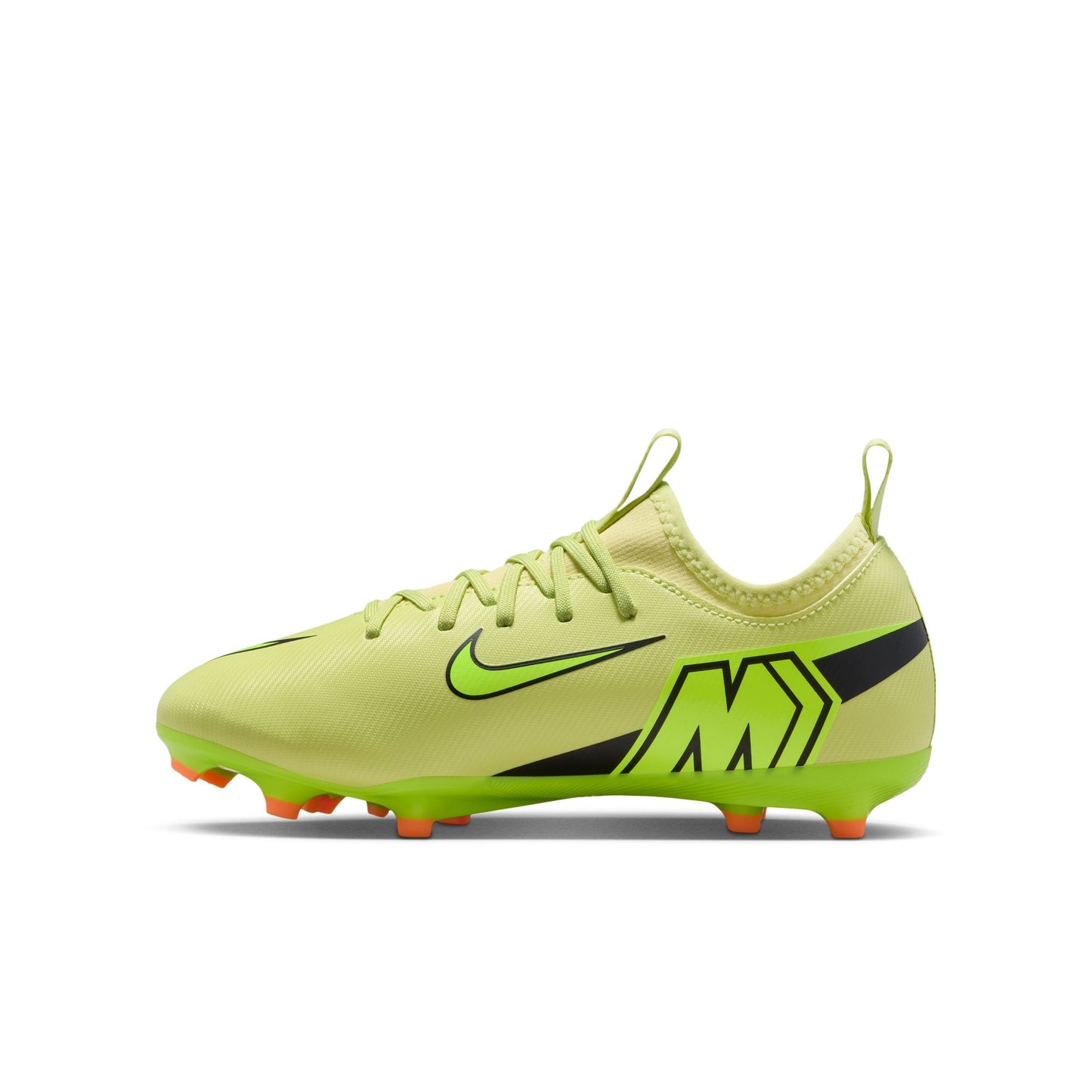 Nike Junior Mercurial Vapor 16 Academy FG Soccer Cleats - LimeLight/Volt-Hyper-Crimson