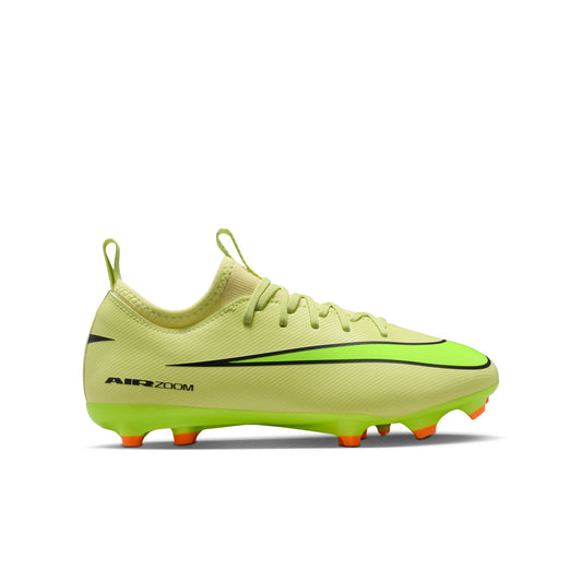 Nike Junior Mercurial Vapor 16 Academy FG Soccer Cleats - LimeLight/Volt-Hyper-Crimson