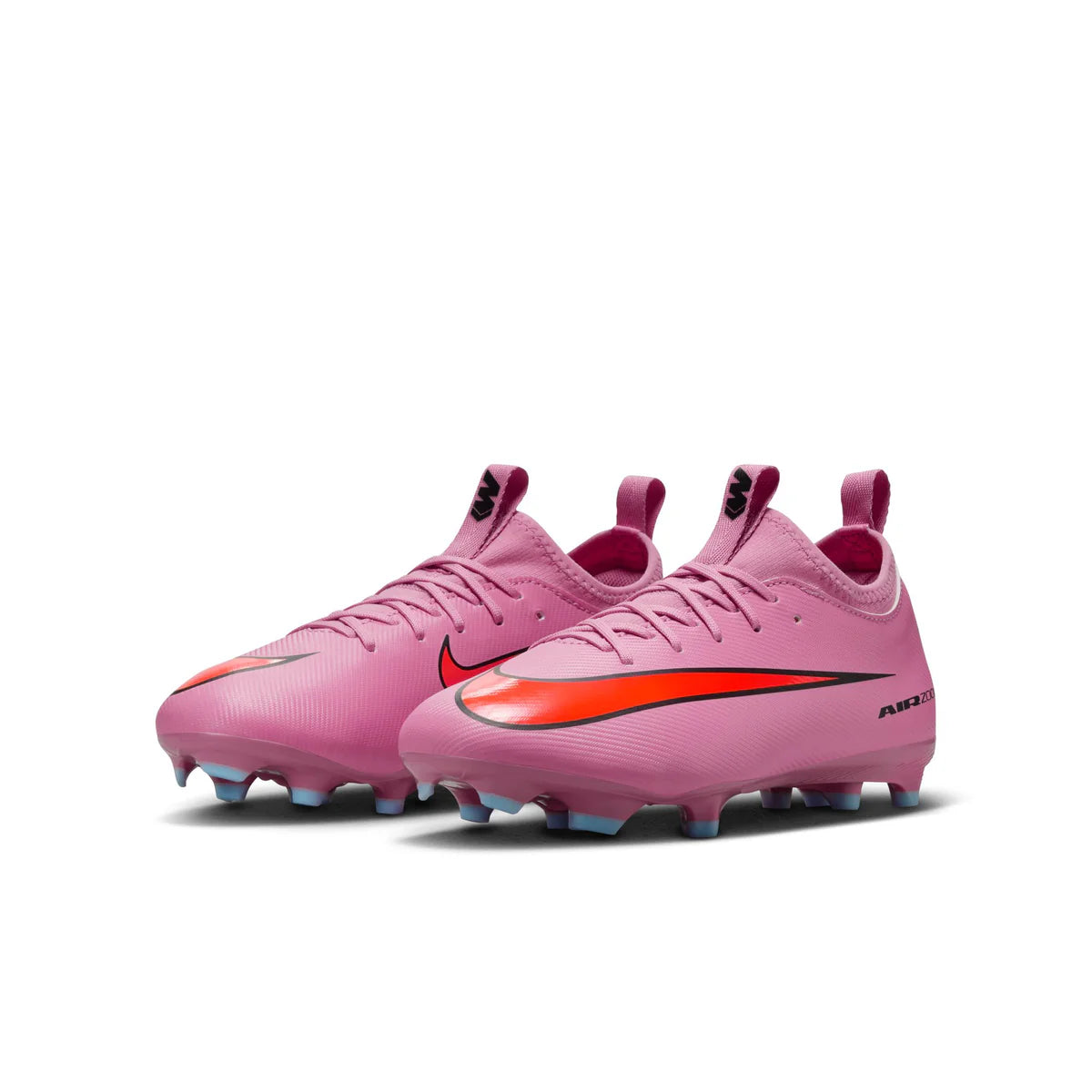 Nike Junior Zoom Vapor 16 Academy FG Firm Ground Cleats - Magic Flamingo/ Black