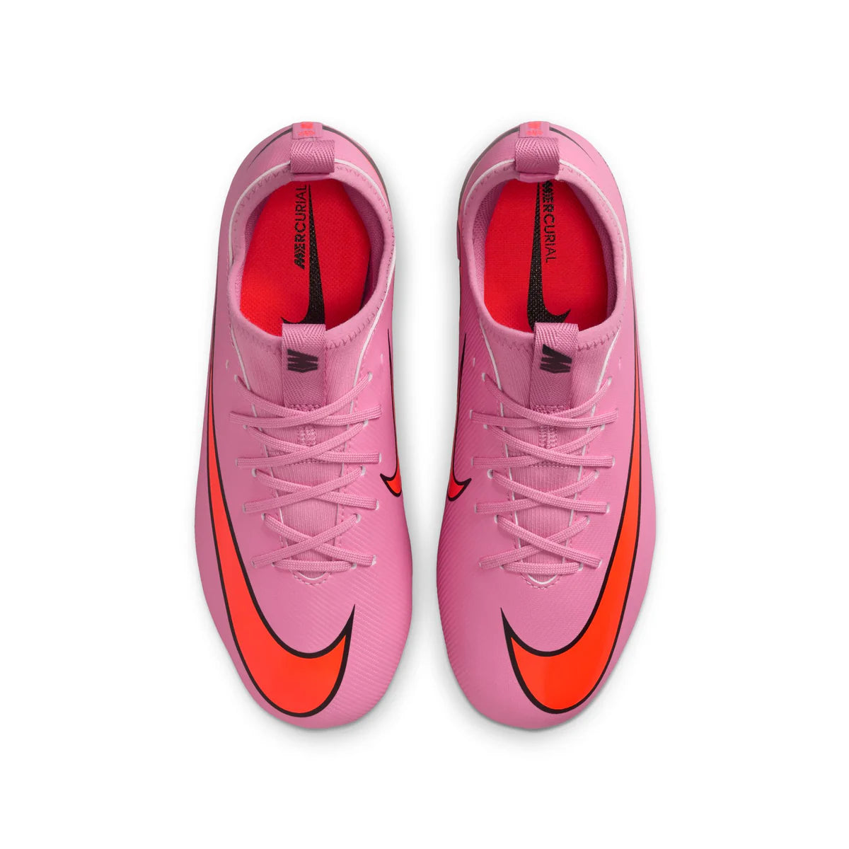 Nike Junior Zoom Vapor 16 Academy FG Firm Ground Cleats - Magic Flamingo/ Black
