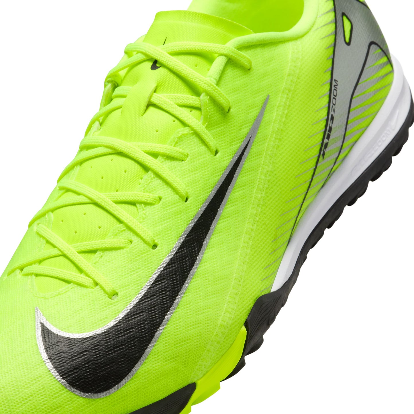 Nike Zoom Vapor 16 Academy TF Turf Soccer Shoes - Volt/Black