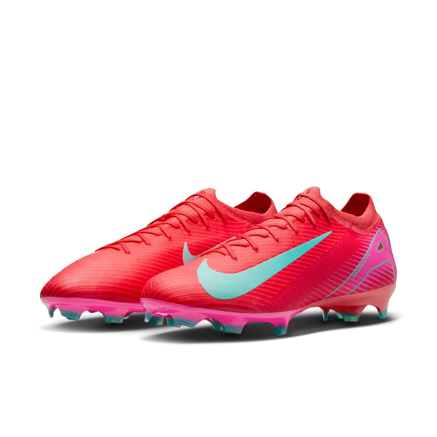 Nike Zoom Vapor Pro FG Firm Ground Soccer Shoes - Ember Glow/Aurora Green