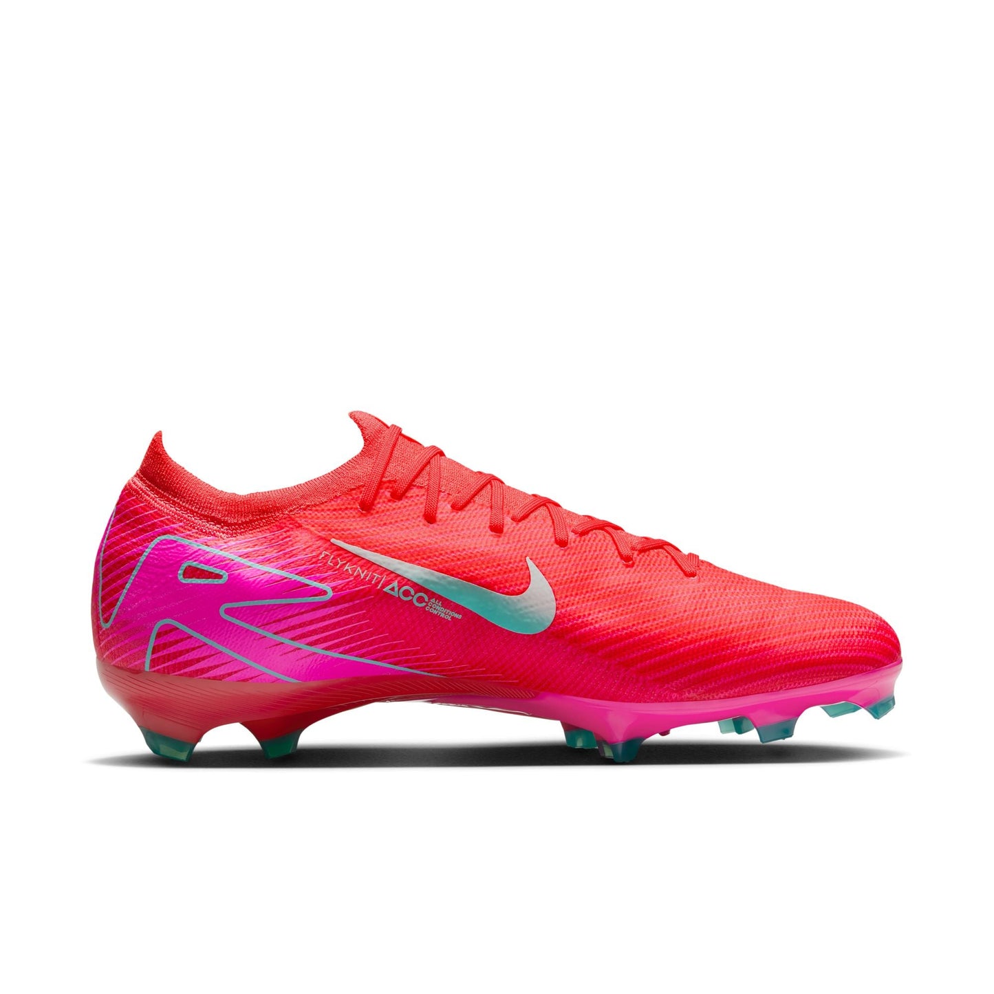 Nike Zoom Vapor Pro FG Firm Ground Soccer Shoes - Ember Glow/Aurora Green