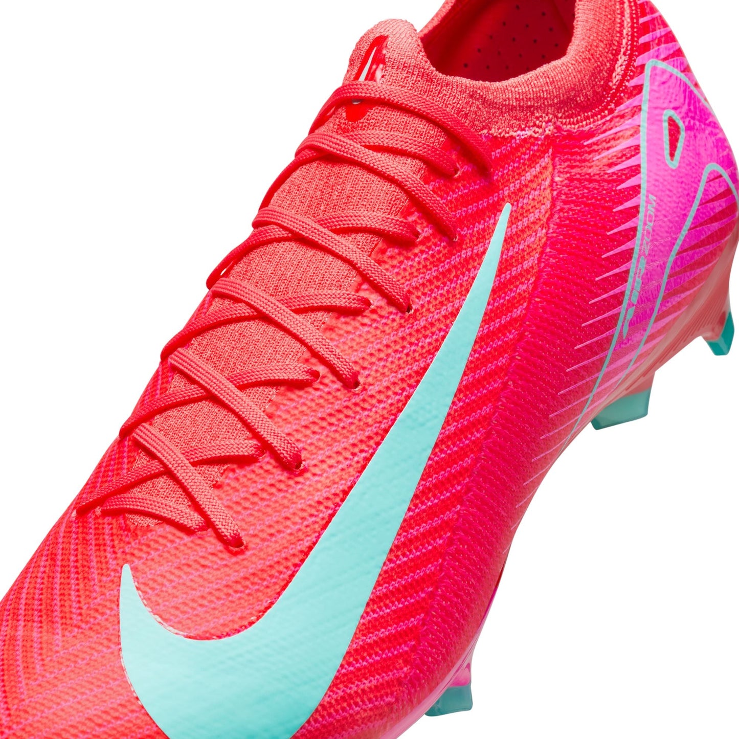 Nike Zoom Vapor Pro FG Firm Ground Soccer Shoes - Ember Glow/Aurora Green