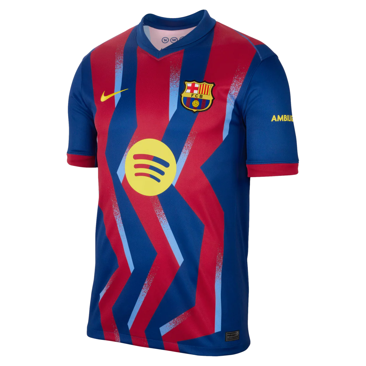 Men's Nike Barcelona Fourth Replica Jersey 2025-2026