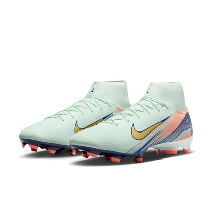 Nike Superfly 10 Academy Mercurial Dream Speed FG/MG Soccer Cleat- Barely Green/Metallic Gold Coin