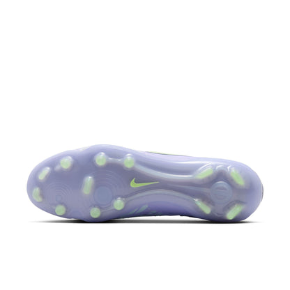 Nike United Tiempo Legend 10 Elite FG Firm Ground Soccer Cleat - Purple Agate/Barely Volt