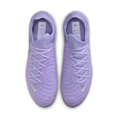 Nike United Phantom GX 2 Elite FG Firm Ground Soccer Cleats- Purple Agate/barely Volt