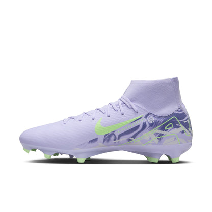 Nike Air Zoom Mercurial Superfly 10 Academy FG Firm Ground Soccer Cleats NU1 - Purple Agate/ Barely Volt