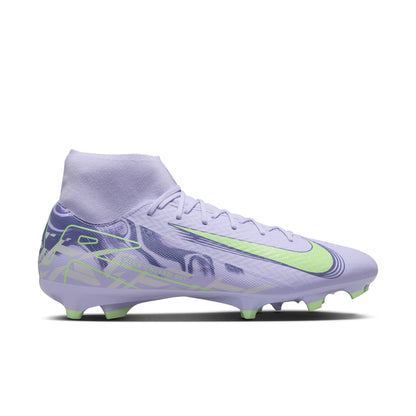 Nike Air Zoom Mercurial Superfly 10 Academy FG Firm Ground Soccer Cleats NU1 - Purple Agate/ Barely Volt