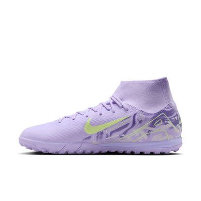 Nike Air Zoom Mercurial Superfly 10 Academy TF Turf Soccer Shoes NU1 - Purple Agate/ Barely Volt