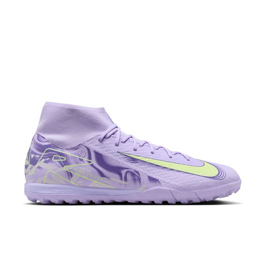 Nike Air Zoom Mercurial Superfly 10 Academy TF Turf Soccer Shoes NU1 - Purple Agate/ Barely Volt