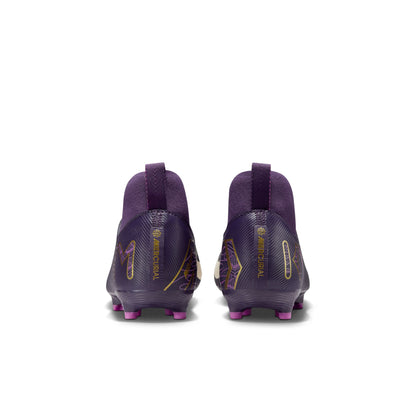 Nike Junior Zoom Mercurial Superfly 10 Academy FG Soccer Shoes - Grand Purple/ Pale Ivory
