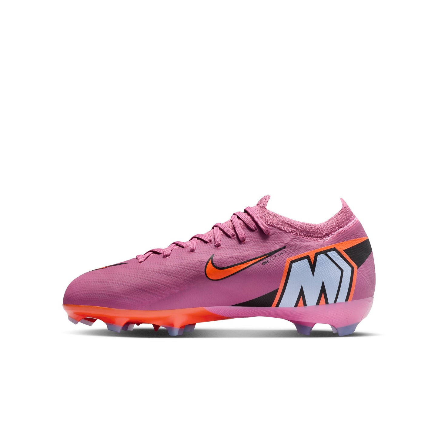 Nike Jr. Mercurial Vapor 16 Pro  FG Low-Top Soccer Cleats - Magic Flamingo/Black