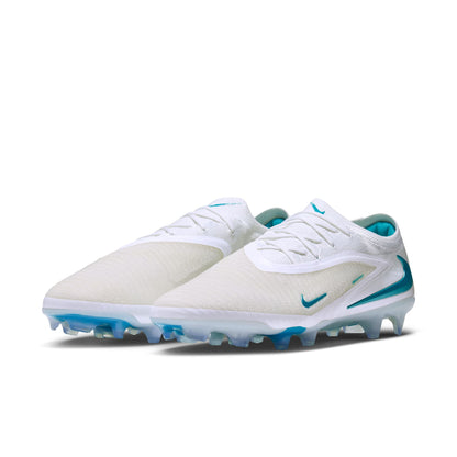 Nike Phantom 6 Low Elite FG Firm-Ground Soccer Cleats- White/Dusty Cactus