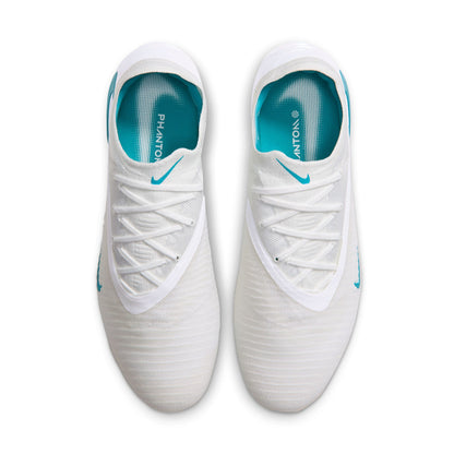 Nike Phantom 6 Low Elite FG Firm-Ground Soccer Cleats- White/Dusty Cactus