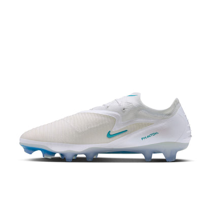Nike Phantom 6 Low Elite FG Firm-Ground Soccer Cleats- White/Dusty Cactus